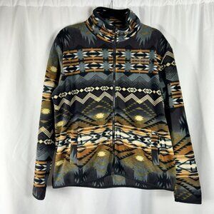 Arctic Image Grand Canyon Southwestern Aztec Full Zip Fleece Jacket State Park M